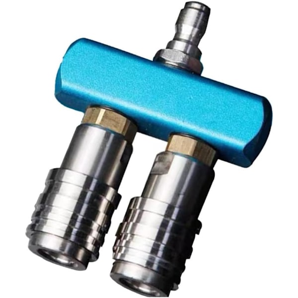Høytrykks Sprøytedyse, Multifunksjonell for Rengjøringsmaskin Dobbel Dysestang Adapter Tilbehør for Bilvask (Tre Stiler)
