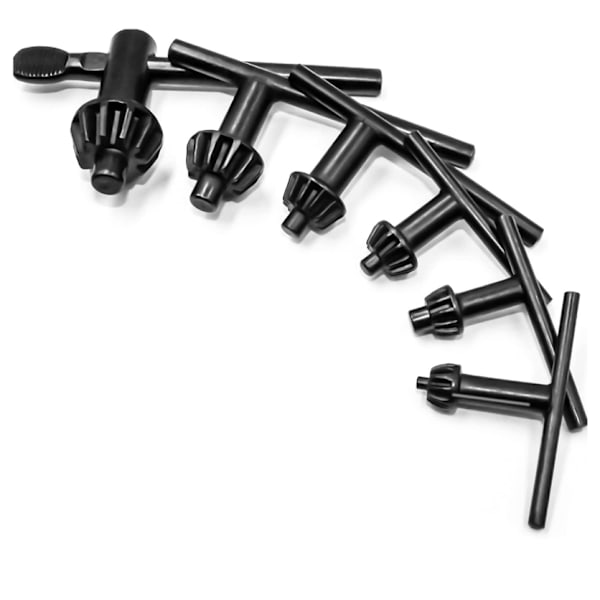 Chuck-nyckel (6 stycken) Borr 4/6/10/13/16/20mm Universal Chuck-nyckel f