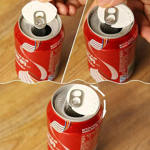 18 Styk Drikkedåse Låg Hjemme Drikkedåse Låg Stopper Drikkedåse Dæk Soda C