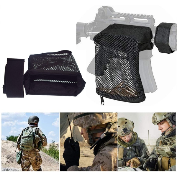 1 Outdoor Sports Shell Recovery Pouch Tactical Bullet Collection