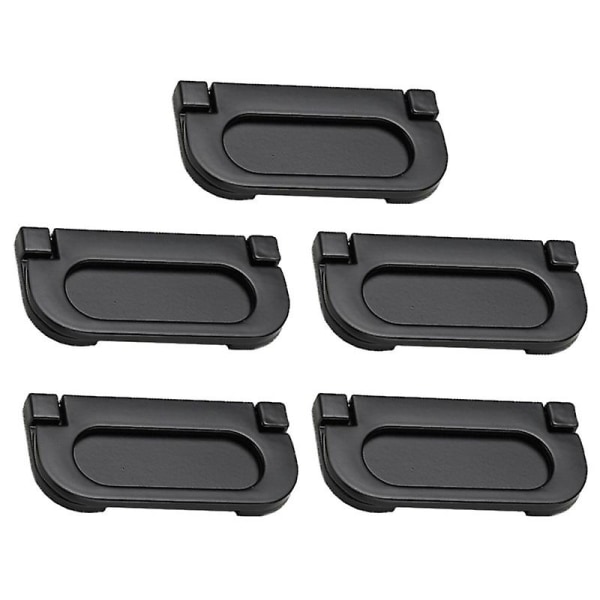 5 stk (sort) Aluminium Legering Skuffegreb Enkelt Moderne Skuffegreb