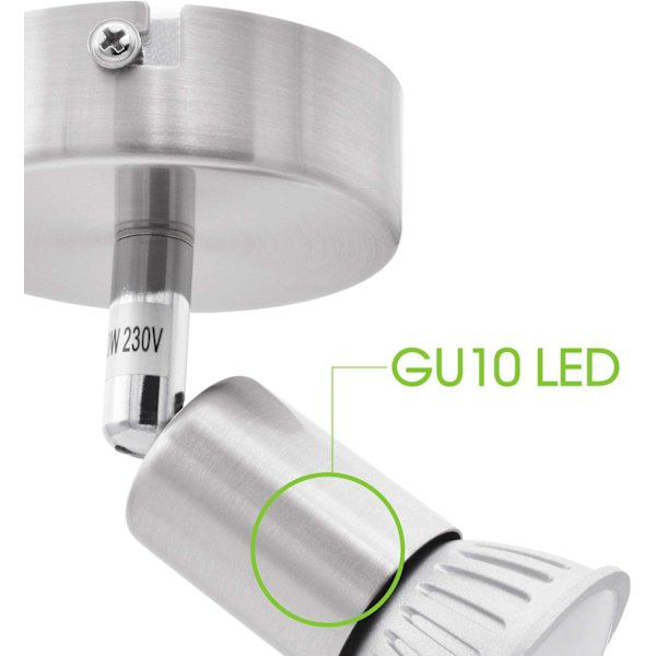 Lumare Loftlampe GU10 6W - 400lm LED Loftlampe AC 230V -