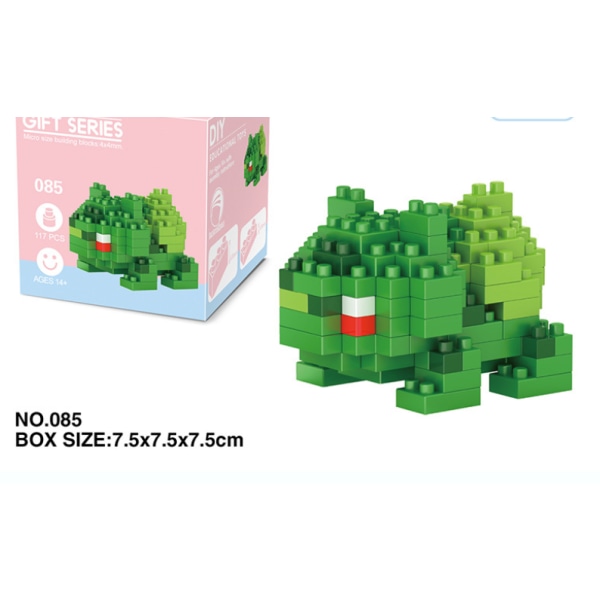 Ocean 3D Blocks-modeller (mørkegrønn), 3D-puslespill, pedagogiske leker, Bu