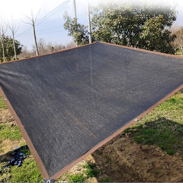 Pakke med 4 2x2m Skygge Sejl, Skygge Klud Pergola Drivhuse Skygge Net, 80-95% UV Beskyttelse Skygge Net, til Plante Dække/Have/Biler/Terrasse/Camping, Bla