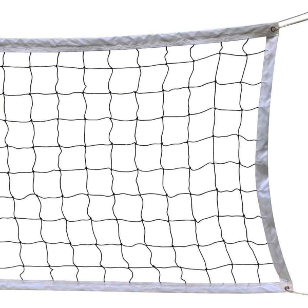 9,5 m x 1 m rantavoleypalloverkko telineellä ja pallolla