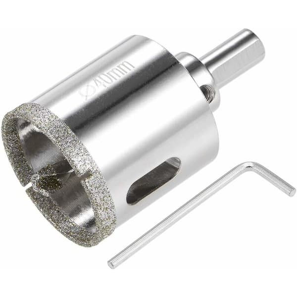 Diamantglas Hulsav Borbit med Centerpilotbit til Glas