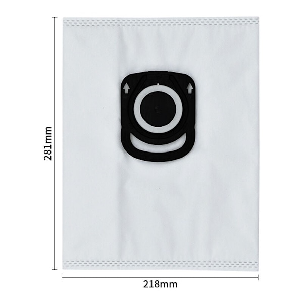 8 Støvposer til Rowenta Hygiene + Silence Force, Compact P