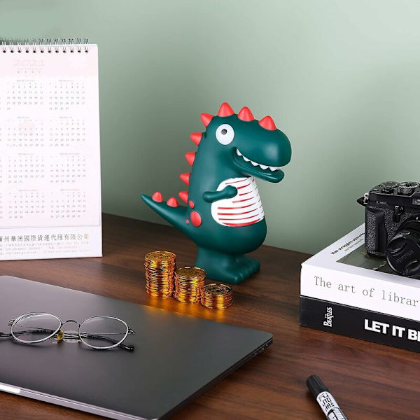 Barnens Spargris Original Dinosaur Pengabox för Flickor och Pojkar