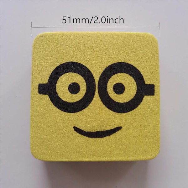 Tavlevisker Whiteboardvisker Mini Visker Tegneserie whiteboardvisker - Lett å gripe og rengjøre, perfekt for klasserom og kontorbruk