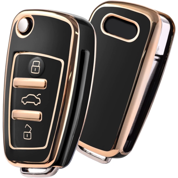 Nøglecover til Audi A1 A3 A4 A6 Q3 Q5 Q7 S3 R8 TT i silikone