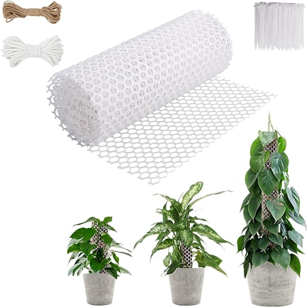 1 kpl Muovi Moss Monstera Tukikehikko Max 5 kpl 24 tuumaa, DIY