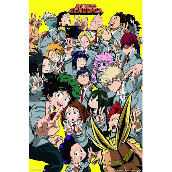 Diamantmålning 30x40cm Kit för Vuxna DIY My Hero Academia Deku