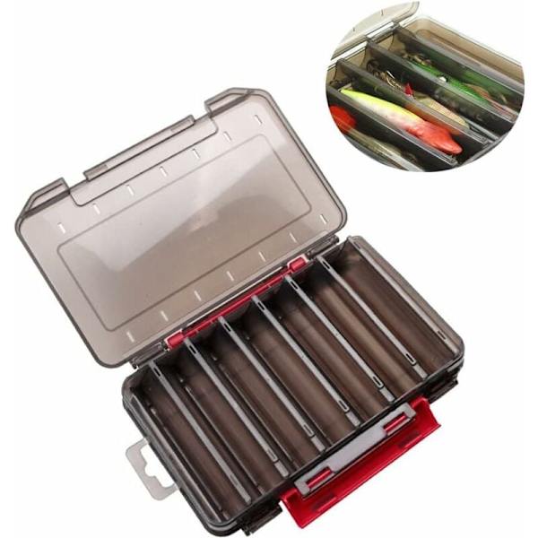 Transparent Lure Box Boite Peche Fiskeboks Fiskeutstyr Bo