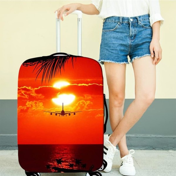 Elastinen matkalaukun cover (L, 26-28 tuumaa) polyesterilaukun cover 22