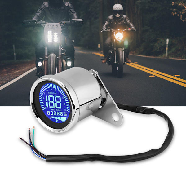 1 st digital motorcykelhastighetsmätare, motorcykelhastighetsmätare