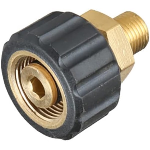 T&F Painepesurin sovitin M22 - M22 / 3/8\" / 1/4\" pikaliitäntä suihkupistoolille