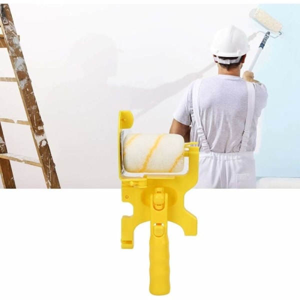 Malerulle, kantmaler, malerspand med separator