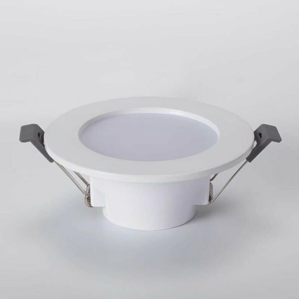 5 LED-spots til badeværelse, IP44 Superflat 35mm, 85mm diameter