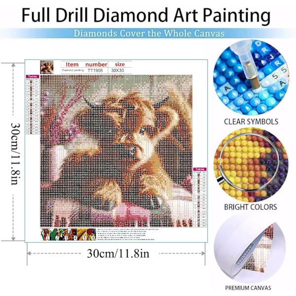 12x12 tuuman Ylämaanlehmä timanttimaalaussarjat aikuisille aloittelijoille, Lehmä timanttimaalaussarjat aikuisille, DIY 5D timanttimaalaus pyöreillä jalokivisarjoilla f