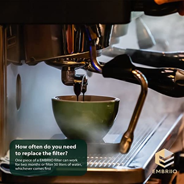 Certifierade Claris Blue vattenfilter för kaffemaskiner Replaceme