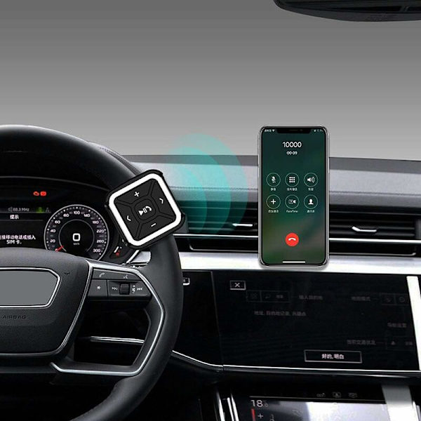 Ratstyre Kontrol Media Knap, Trådløs Bluetooth 5.0 Bil P
