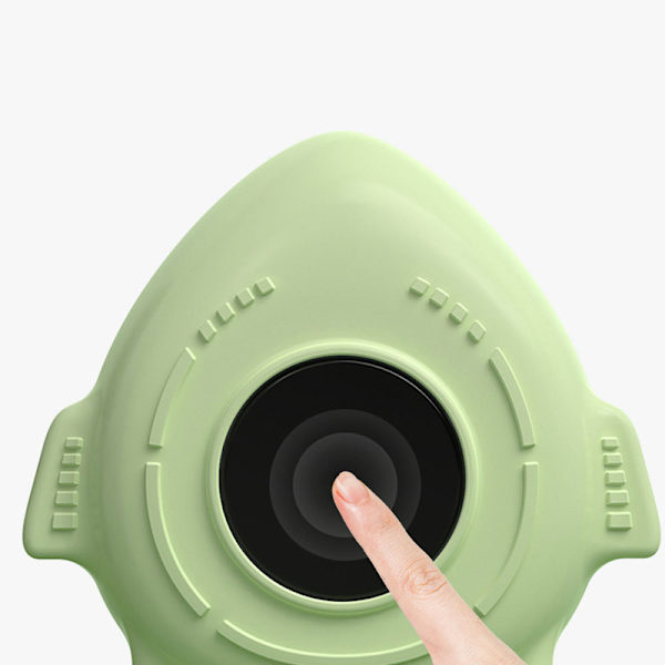 Grön Raketformad Babybad Termometer Badtermometer B