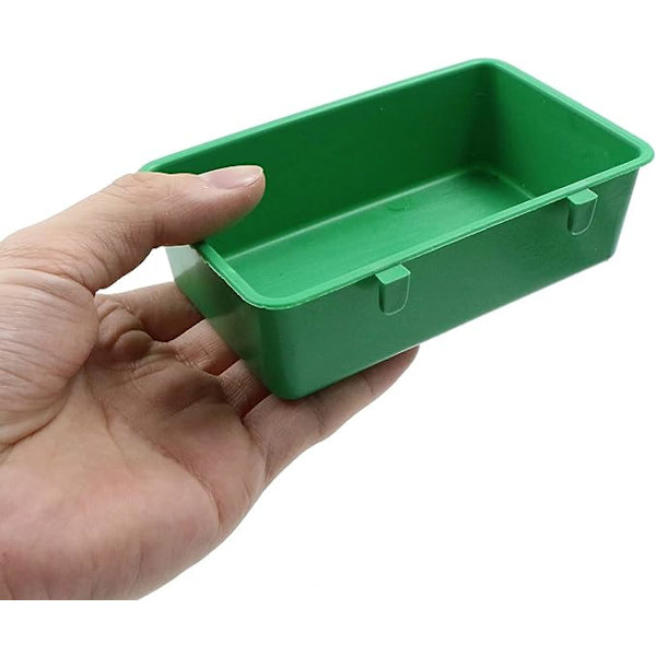 Grønn fuglebadbur Multi-purpose mater - Plastskål, hengende