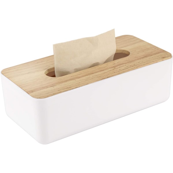 Trefylt vevboks, 21x13x9,8 cm vevholder, praktisk vevboks