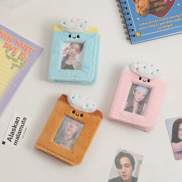 Kpop Litet Fotoalbum, Mini Fotoalbum 2x3 för Fujifilm Instax Mini Kamera, Polaroid Snap, Z2300, Pic-300 och Social Matic Instant Kameror 40 Fickor