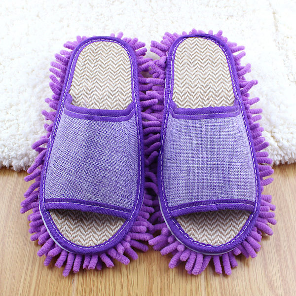 Storlek L 39-42 Mikrofiber Rengöringsmedel Hem Sko Rengöring Gjutning Sko C