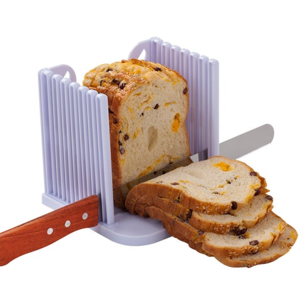 Køkken frisk plastik udvidelig brødkasse med brødskærer Brea