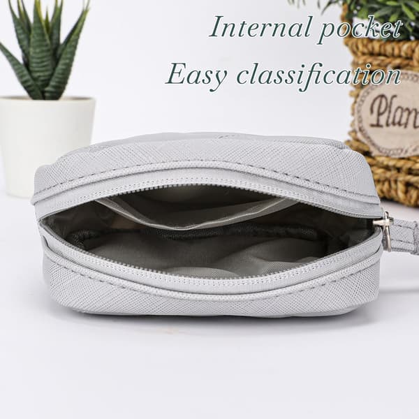 2 stk. Oppbevaringspose for sanitetsbind, Periodeveske, Periodepose, Feminint menstruasjonsbind Tampon Organizer, Bærbare sanitetsbindposer Første periode kit for