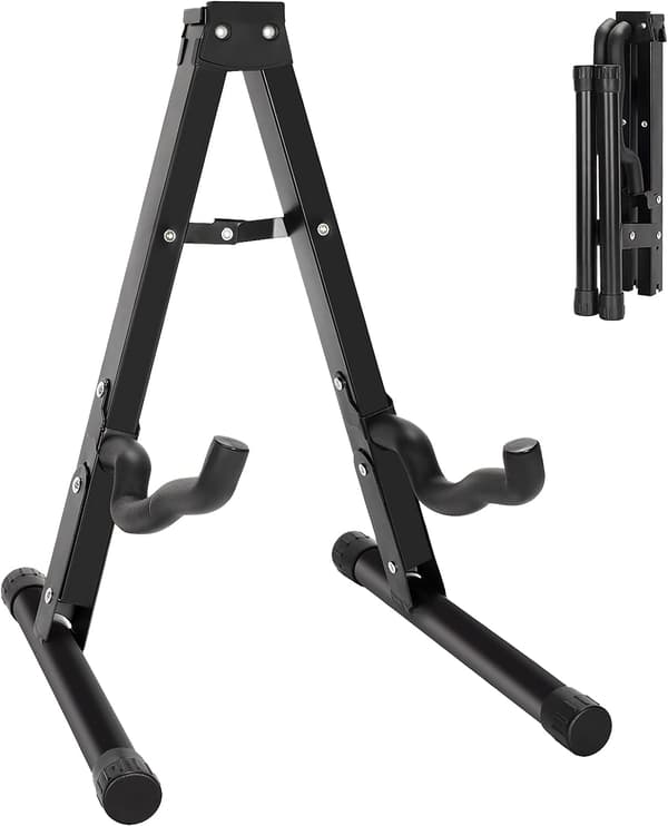 Gitarrstativ Gitarr Vikbart A-format Stativ Universal Stativ Golv S