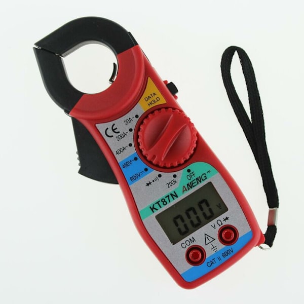 Digital klypetangsmåler multimeter klypetangsmåler tester DC/AC Lab for V