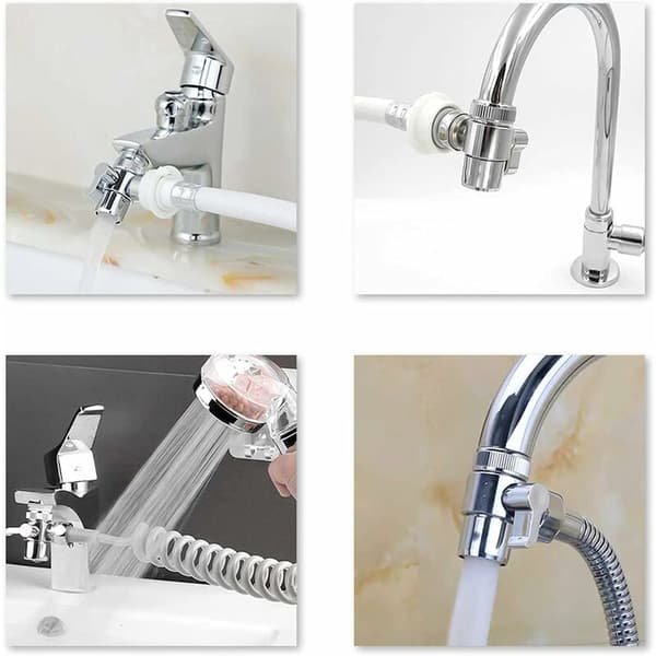Way Diverter Valve, Kobber Brusesystem Adapter Diverter Diverter Bruser