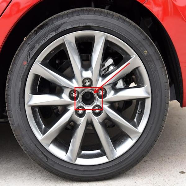 4 stk. Bilhjulskapsler til S40 64mm, Auto Hjulkapsler