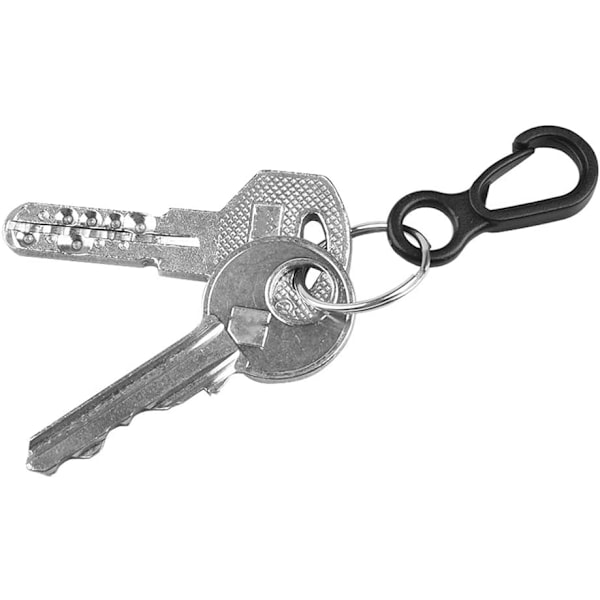 10 Stykker Lanyard Kroker Bulk Små Plastkroker for Lanyards Klips Lås Spenne Base Lanyard Kroker for Hengende Plastkarabiner Små Teltkroker