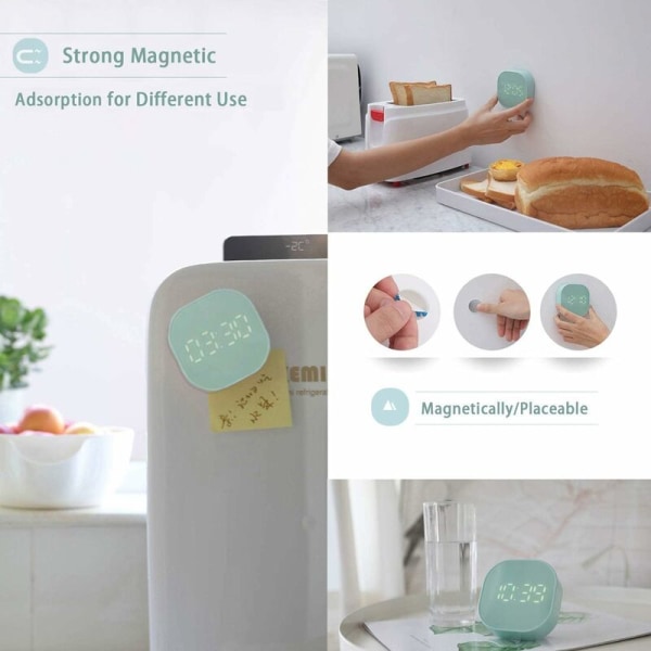 Digital vækkeur, Smart Sensor LED Magnetisk Multifunktionel Cu