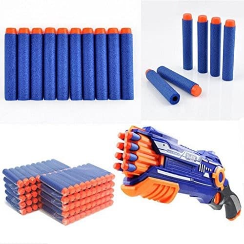 100 st 7,2*1,3 cm Dart Jam för N-STRIKE ELITE Leksaker