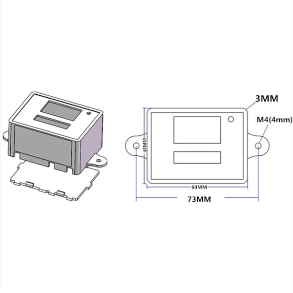 AC 110V-220V LED Digital Temperaturregulator for Inkubator Oppvarming