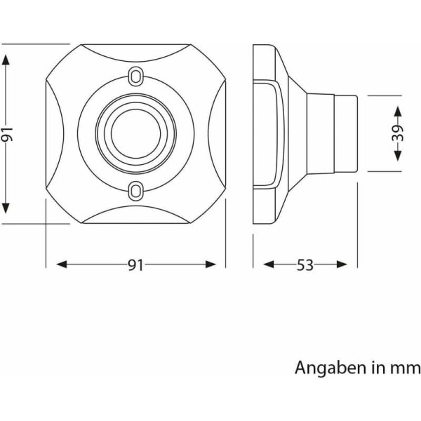 Sett med 4 E27 LED-pærekontakter, keramisk E27-kontakt og plastbase