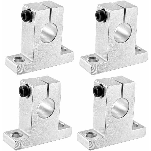 4 skinneføringer for SK12 lineærguide for 12 mm akseldiameter