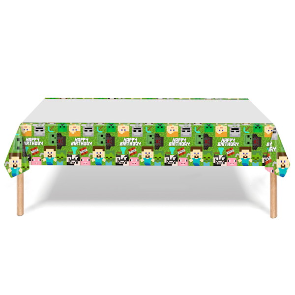 3 st Engångs PE-Duk Plastduk Pixel World Tabl