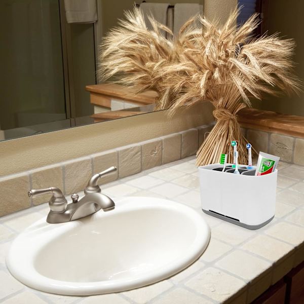 Tandborsthallare Badrum