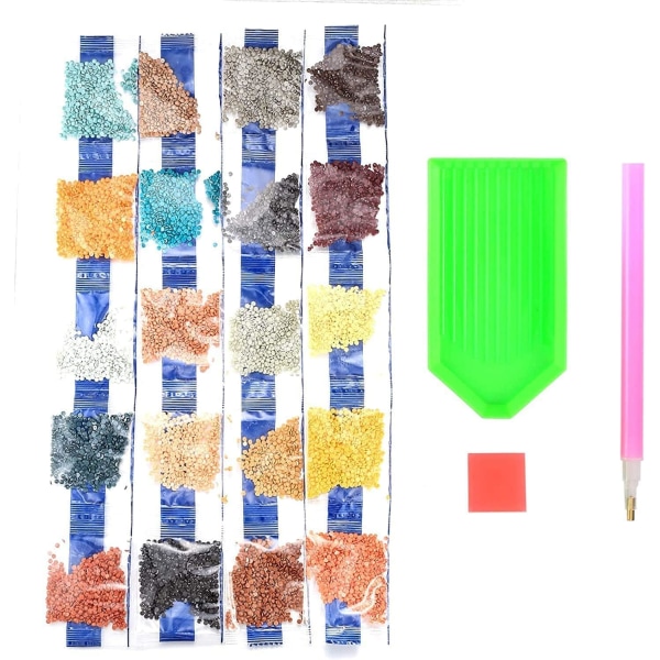 Joker Diamond Painting Kits til Voksne Børn 30x40cm, DIY-skurk