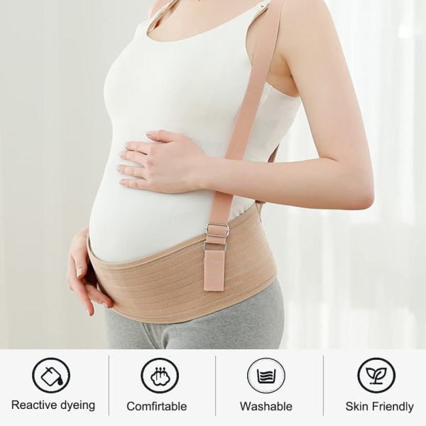 (khaki) barselbelte for gravide, magestøttebelte