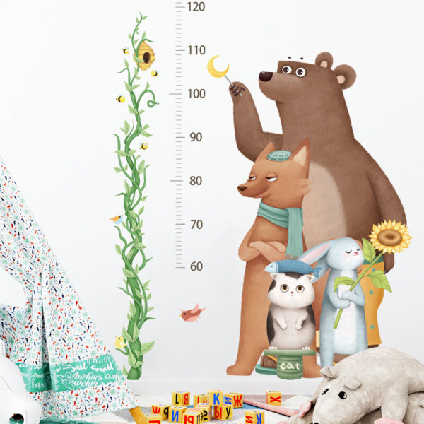 Ocean Child Size Wall Decals Animal Size Wall Decals Growth Chart