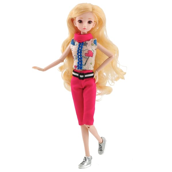 Tilbehør til 11 tommer Barbie dukke - Casual sæt