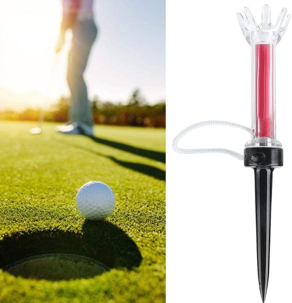 Golf Tee, Magnetisk Plast Golf Tee for Golftrening 90mm