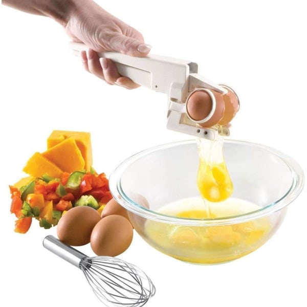 Egg Cracker uten Splinter - Kjøkkengave - Eggplomme og Hvitte
